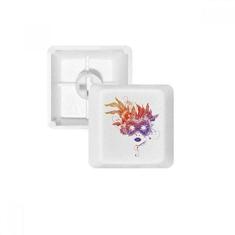 Imagem de Kit de atualização de teclado mecânico PBT para jogos Grace Head Happy Carnival of Venice