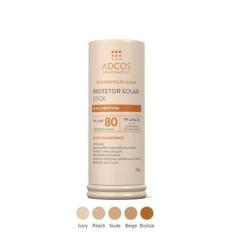 Imagem de Adcos Protetor Solar Tonalizante Base Stick Fps80 Beige 12G