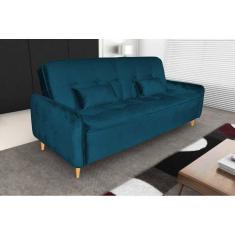Imagem de Sofá Cama Donna Turkey Petroleo F442 - Matrix