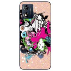 Imagem de Capa Adesivo Skin104 Verso Para Motorola Moto E13 - KawaSkin