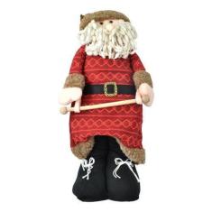 Imagem de Boneco De Papai Noel 81cm Decoração De Natal Enfeite - Rio Master