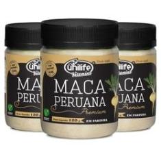 Imagem de Kit 3 Maca Peruana Premium Em Pó 150g - Unilife