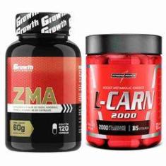 Imagem de Zma 120 Caps Growth + L-Carnitina 60 Caps IntegralMedica