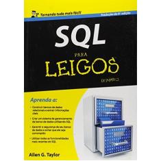 Imagem de SQL Para Leigos - Taylor, Allen G. - 9788576089674