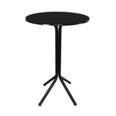 Imagem de Jogo de 4 Banquetas Preta Junco Preto Assento Floral Marrom com Bistro Preto