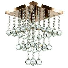 Imagem de Lustre De Cristal Legitimo Classic Square Long 30 Cobre