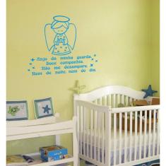 Imagem de Adesivos Decorativos De Parede Oração Santo Anjo