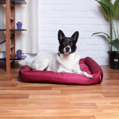 Imagem de Cama Kroco Cancun Bordô - Tam. gg