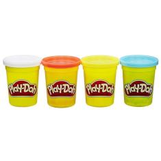 Imagem de Brinquedo hasbro massinha play doh 4 potes  b5517