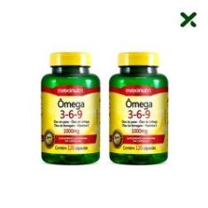Imagem de Kit 02 Ômega 3-6-9 1000mg 120 Capsulas Loja Maxinutri