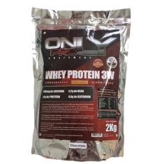 Imagem de Whey Protein 3w 2 Kilos Only Pro Morango