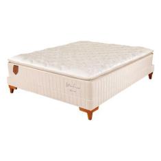 Imagem de Cama Box Queen Size (Box + Colchão) 158X198x73 Prorelax Látex Firm Pil