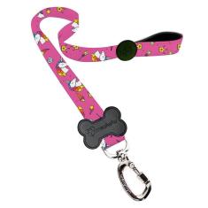 Imagem de Guia Unicórnio Rosa para Cães - 1,20 x 0,25 mm