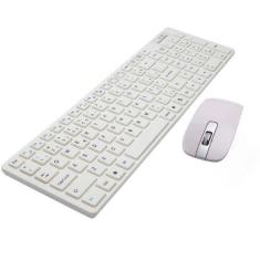 Imagem de Kit Teclado e Mouse Sem Fio Wireless Usb Exbom Bks1000