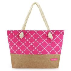 Imagem de Bolsa Feminina de Praia Jacki Design Pink
