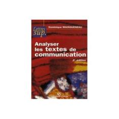 Imagem de Analyser Textes Communication 2e Edition Np - Maingueneau D; - 9782200347062
