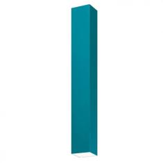 Imagem de Plafon Viena Quadrado 60Cm Conti Iluminação Verde Tiffany