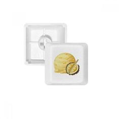Imagem de Yellow Durian Ice Cream Ball picolés teclado mecânico PBT kit de atualização para jogos