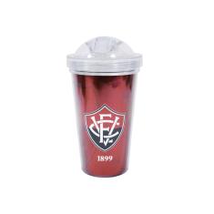 Imagem de Copo De Plástico Com Canudo 450Ml - Vitória