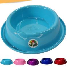 Imagem de Comedouro Vida Mansa Para Cães E Gatos  Tigela De Alumínio 200ml Dupla