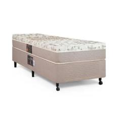 Imagem de Cama Box Solteiro Castor Class Pocket 88X188x52 + Box Castor