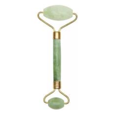 Imagem de Rolo Massageador Facial Pedra Jade Anti Rugas Massoterapia - Importado