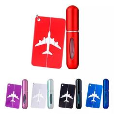 Imagem de Kit Viagem Etiqueta Tag Mala Mini Frasco Perfume Portátil - Things Ner