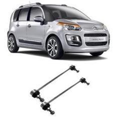 Imagem de Amortecedor + Bieleta Citroen C3 Picasso Dianteira 2010 Até 2018 O Par