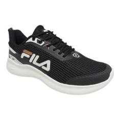 Imagem de Tênis Fila Gear Feminino - Preto/Branco-Feminino
