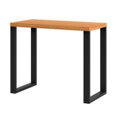 Imagem de Mesa Para Escritório Industrial Freijó/Preto - Dalla Costa