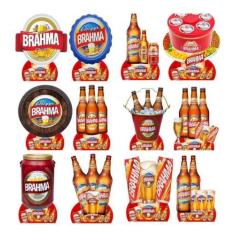 Imagem de Cerveja Brahma - 10 Displays De Festa De 30cm Totens - Rs Displays