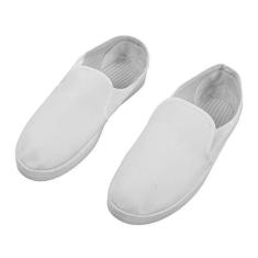 Imagem de Sapatos de Segurança Em PVC, Sapatos de Trabalho à Prova de Eletricidade Estática Super Macios e Antiderrapantes Confortáveis ​​de Alta Elasticidade Estrutura Transparente para