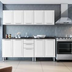 Imagem de Cozinha Completa 4 Peças 10 Portas 2 Gavetas Tarsila Itatiaia Branco