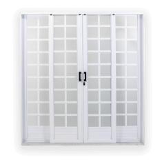 Imagem de Porta de Aço de Correr 215x200cm Minas Sul MGM Branco