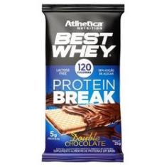 Imagem de Best Whey Protein Break sabor Double Chocolate (1 unidade de 25g) - Atlhetica Nutrition