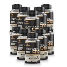 Imagem de 10x Coenzima Q10 (Ubiquinona) 100mg Por Porção 60 Capsulas Tuttiflora