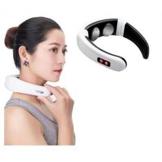 Imagem de Aparelho Fisioterapia Colar Cervical Dor Estresse Pescoço - massageado