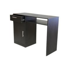 Imagem de Escrivaninha Mesa Multiuso com 1 Gaveta e 1 Porta Para Escritório Mani