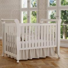 Imagem de Berço Americano Xodó Fiorello Cor Branco Brilho