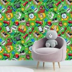 Imagem de Papel De Parede Adesivo Pop Art Quadrinhos N05010 Rl 0,58X3M