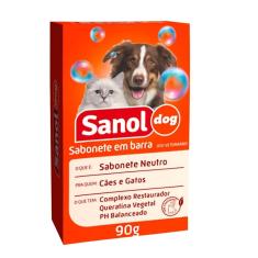 Imagem de Sabonete Em Barra Neutro Sanol Dog 90g