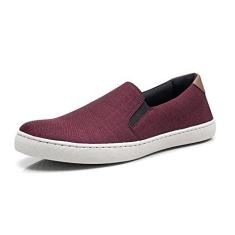 Imagem de Tenis Slip On Casual Masculino com Elasico Basico e Sola Borracha Leve