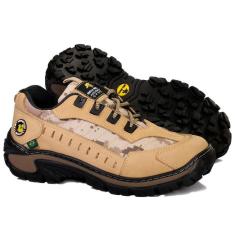 Imagem de Tênis Adventure Masculino Couro Trilha Aventura Conforto-Masculino