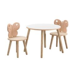 Imagem de Mesinha Com 2 Cadeiras Borboleta - Store Kids