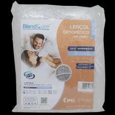 Imagem de Lençol Impermeável Elástico Queen 198X158x35cm Cipel