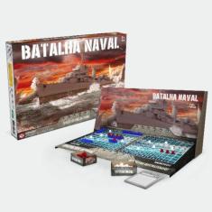 Imagem de Jogo de Tabuleiro Infantil Batalha Naval 2 Jogadores Pais e Filhos - P