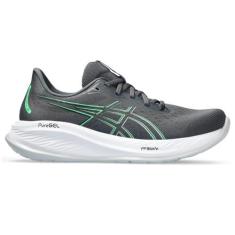 Imagem de ASICS Tênis de corrida masculino Gel-Cumulus 26, Cinza/folha nova, 41
