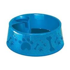 Imagem de Bebedouro plástico para cães Paris Furacão Pet n4 - 1600 ml (azul)