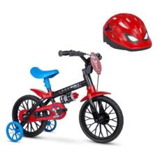 Imagem de Bicicleta Infantil Aro 12 Mechanic E Capacete Spider-Man - Nathor