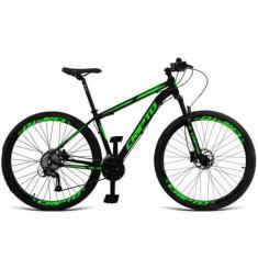 Imagem de Bicicleta Aro 29 Cripto 24 Vel Freios Hidráulico e Suspensão, 15", Pre